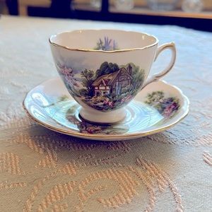 Royal Vale Cottage Cup and Saucer